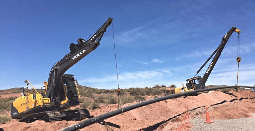 VOLVO CE oferece no Brasil Kit de conversão de assentador de tubos