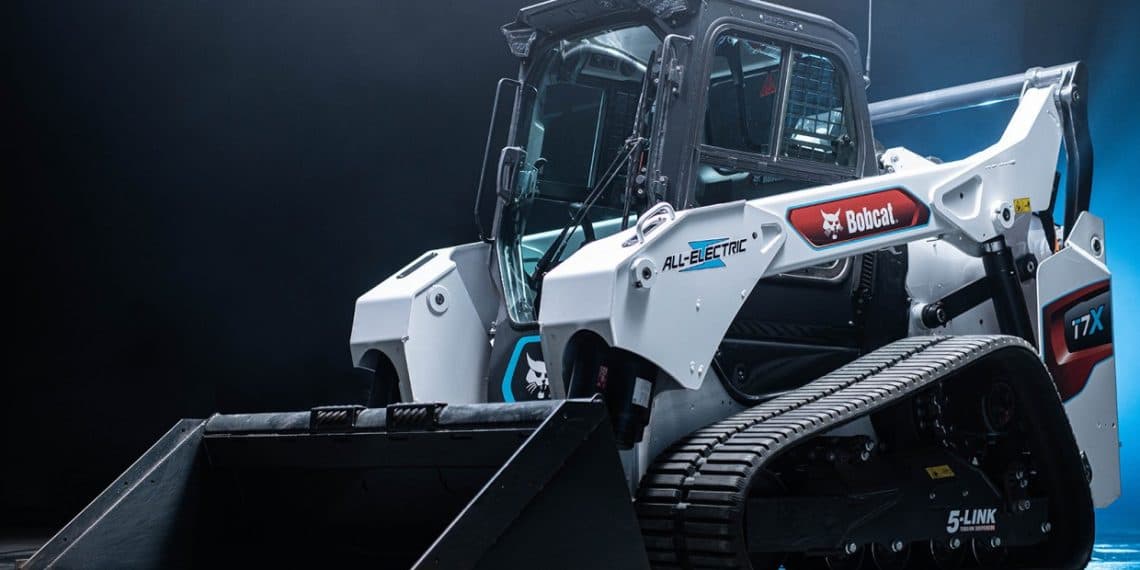 Bobcat lança minicarregadeira elétrica