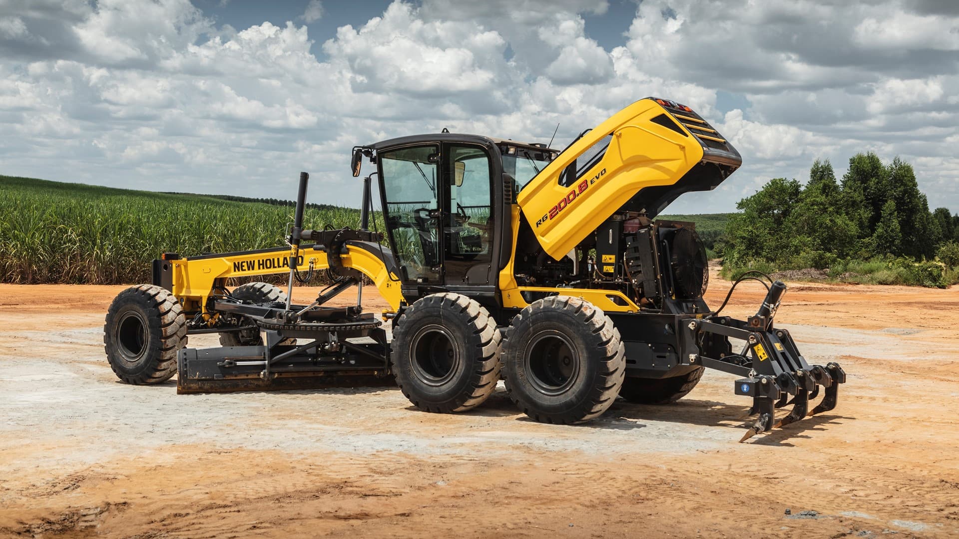 New Holland Construction apresenta novas motoniveladoras Série EVO na Agrishow 2022
