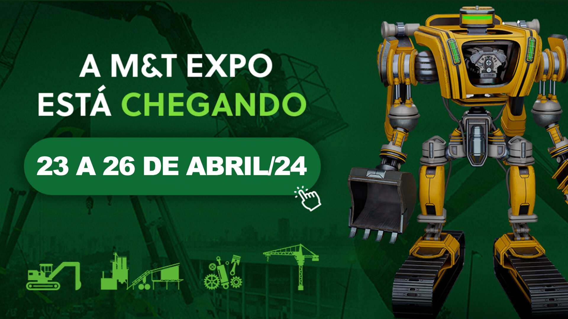 M&T Expo terá lançamentos de equipamentos em 2024